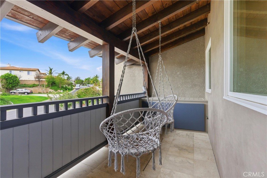 29131 Bouquet Canyon Road Silverado, CA 92676 - Photo 61 of 74 a view of balcony with furniture