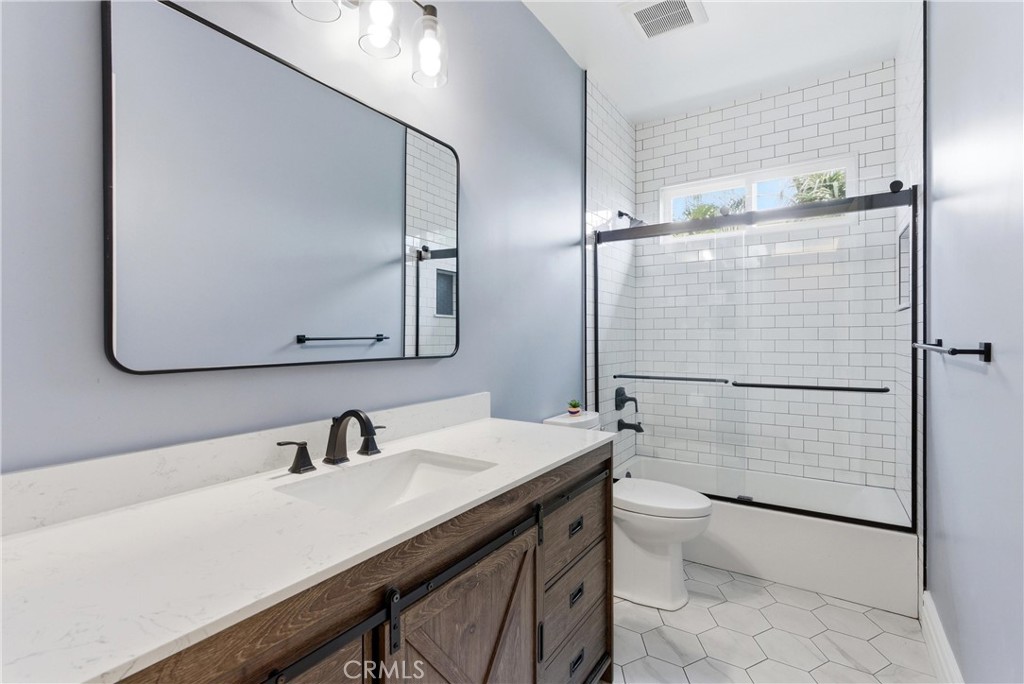 29131 Bouquet Canyon Road Silverado, CA 92676 - Photo 62 of 74 full abth with tub and shower combo