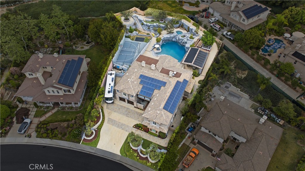 29131 Bouquet Canyon Road Silverado, CA 92676 - Photo 69 of 74 an aerial view of a house with a yard