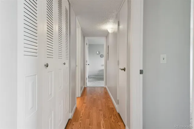 a view of a walk in closet