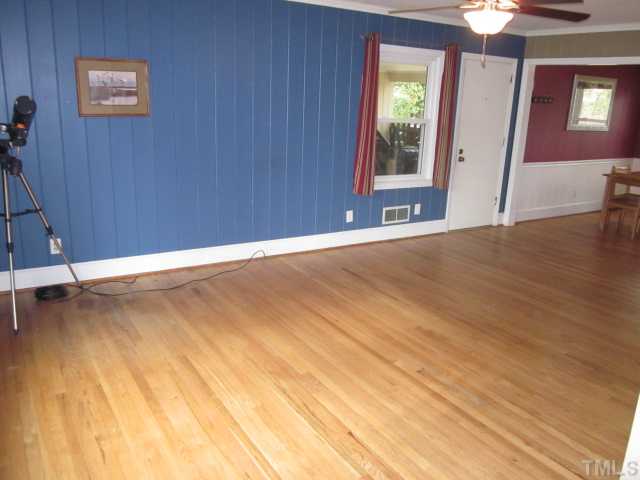 5316 Barclay Drive Raleigh, NC 27606 - Photo 15 of 25 Here is one last view of your new living room! You can see into the breakfast area from this view as well! Nice hardwood floors and lots of natural light provided by the huge front window!
