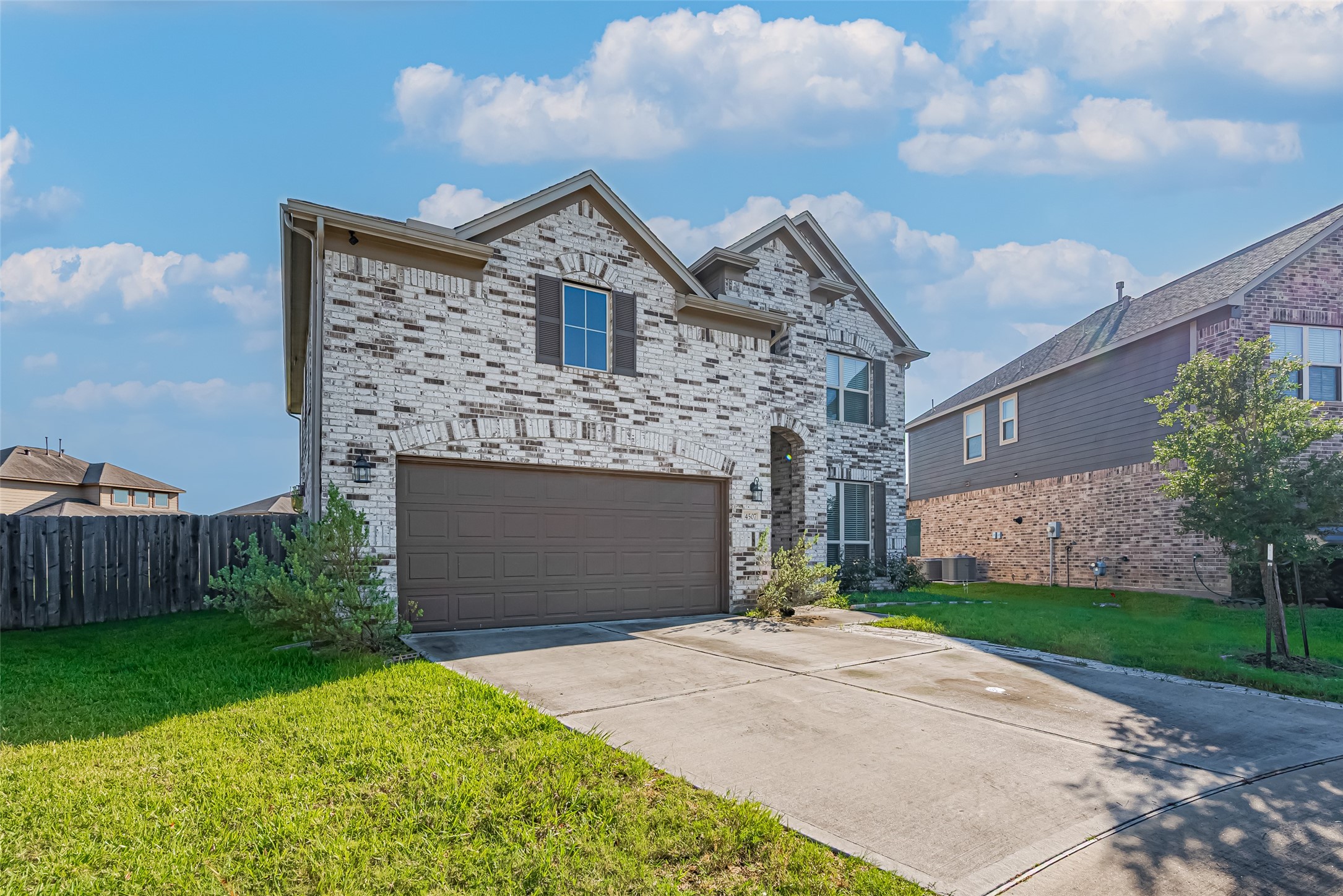 4507 Shallow Hill Court Houston, TX 77084 - Photo 2 of 50 front view of a house with a yard