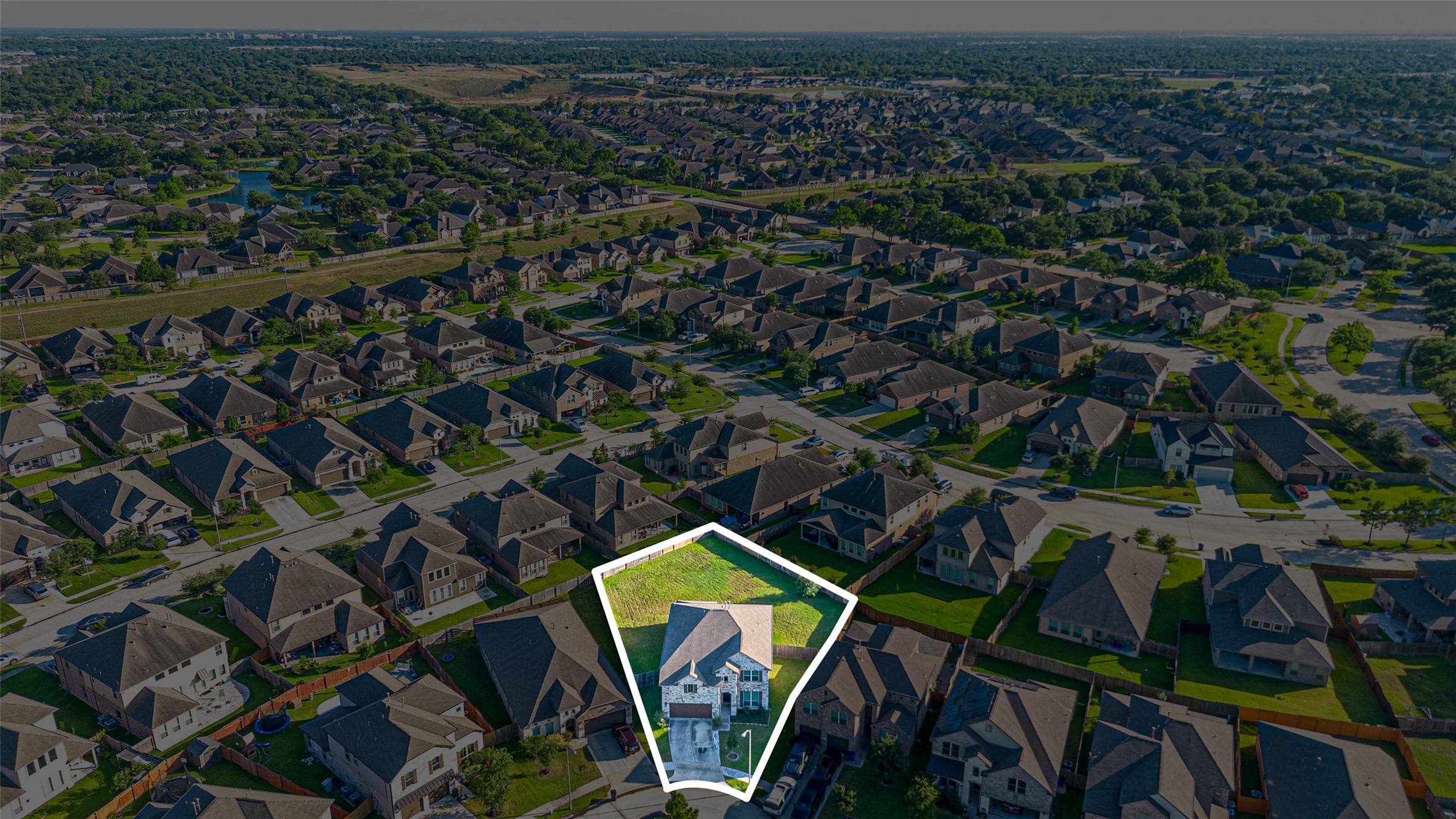 4507 Shallow Hill Court Houston, TX 77084 - Photo 45 of 50 an aerial view of multiple house