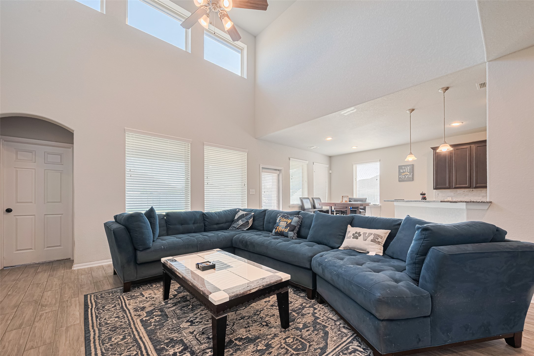 4507 Shallow Hill Court Houston, TX 77084 - Photo 10 of 50 a living room with furniture and a couch