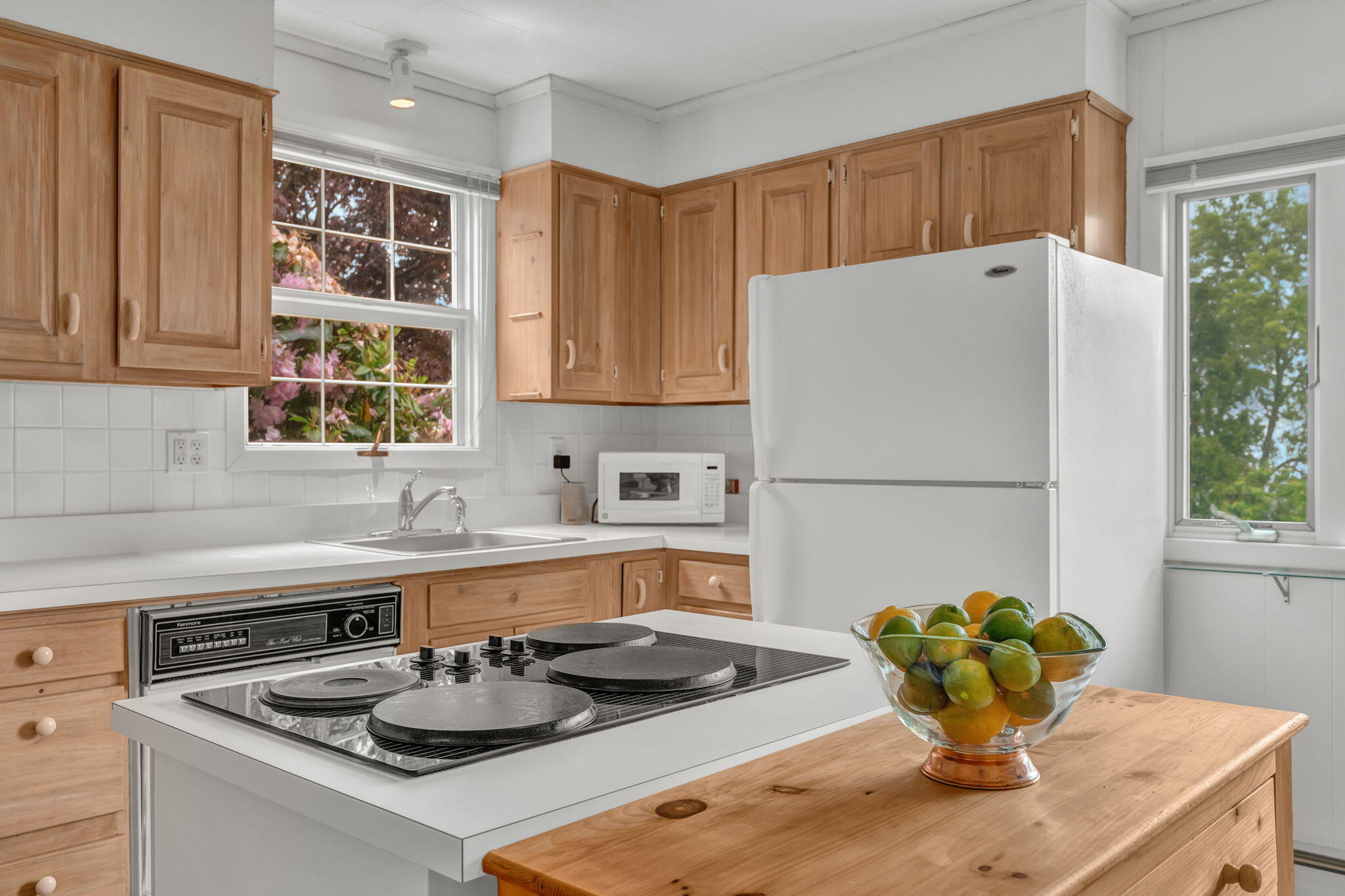 247 Island Road South Thomaston, ME 04858 - Photo 11 of 38 Pickled Pine Cabinets