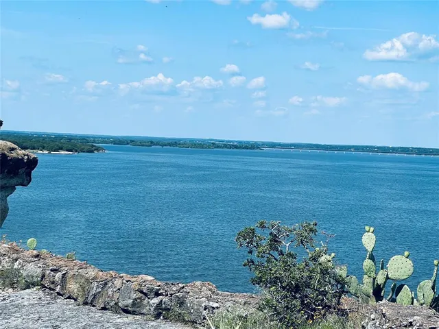 a view of an ocean and beach