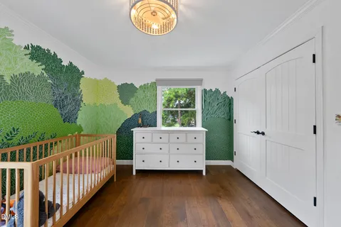 a view of a bench in patio