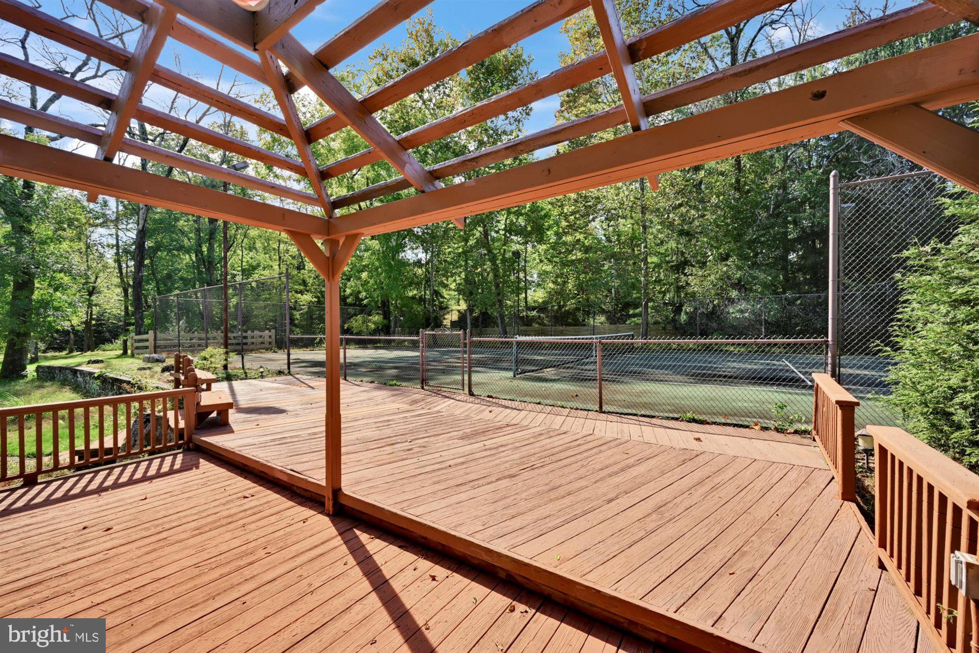 316 Lucas Road Phoenixville, PA 19460 - Photo 50 of 62 Deck by Tennis Courts