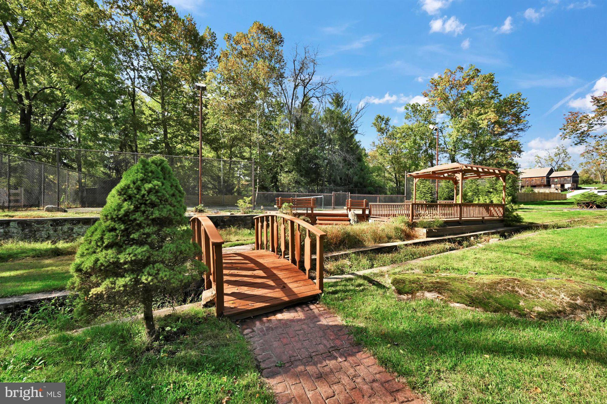 316 Lucas Road Phoenixville, PA 19460 - Photo 51 of 62 Qaint Bridge over stream!