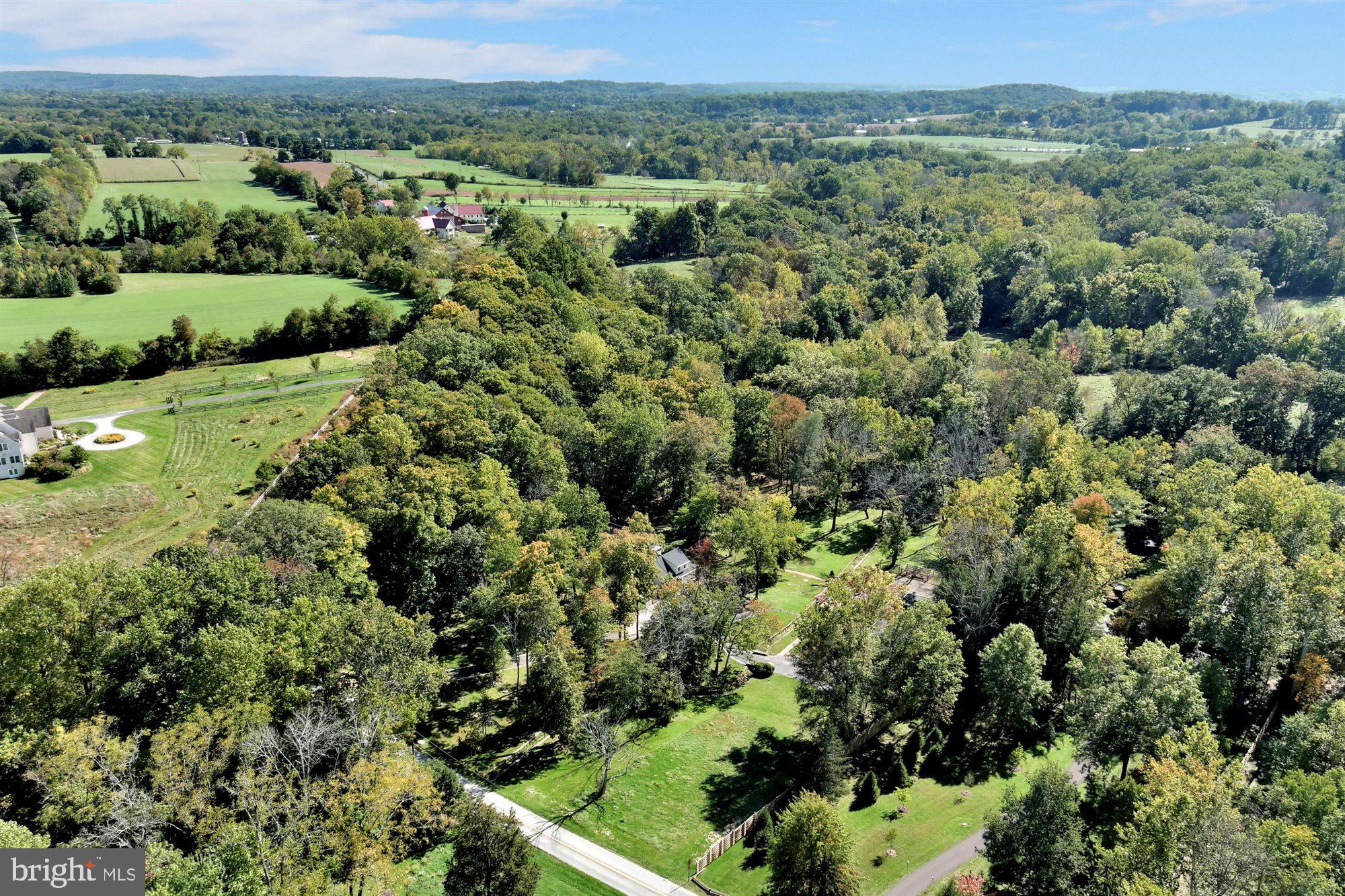 316 Lucas Road Phoenixville, PA 19460 - Photo 6 of 62 Aerial View of Property Including Woods on Left