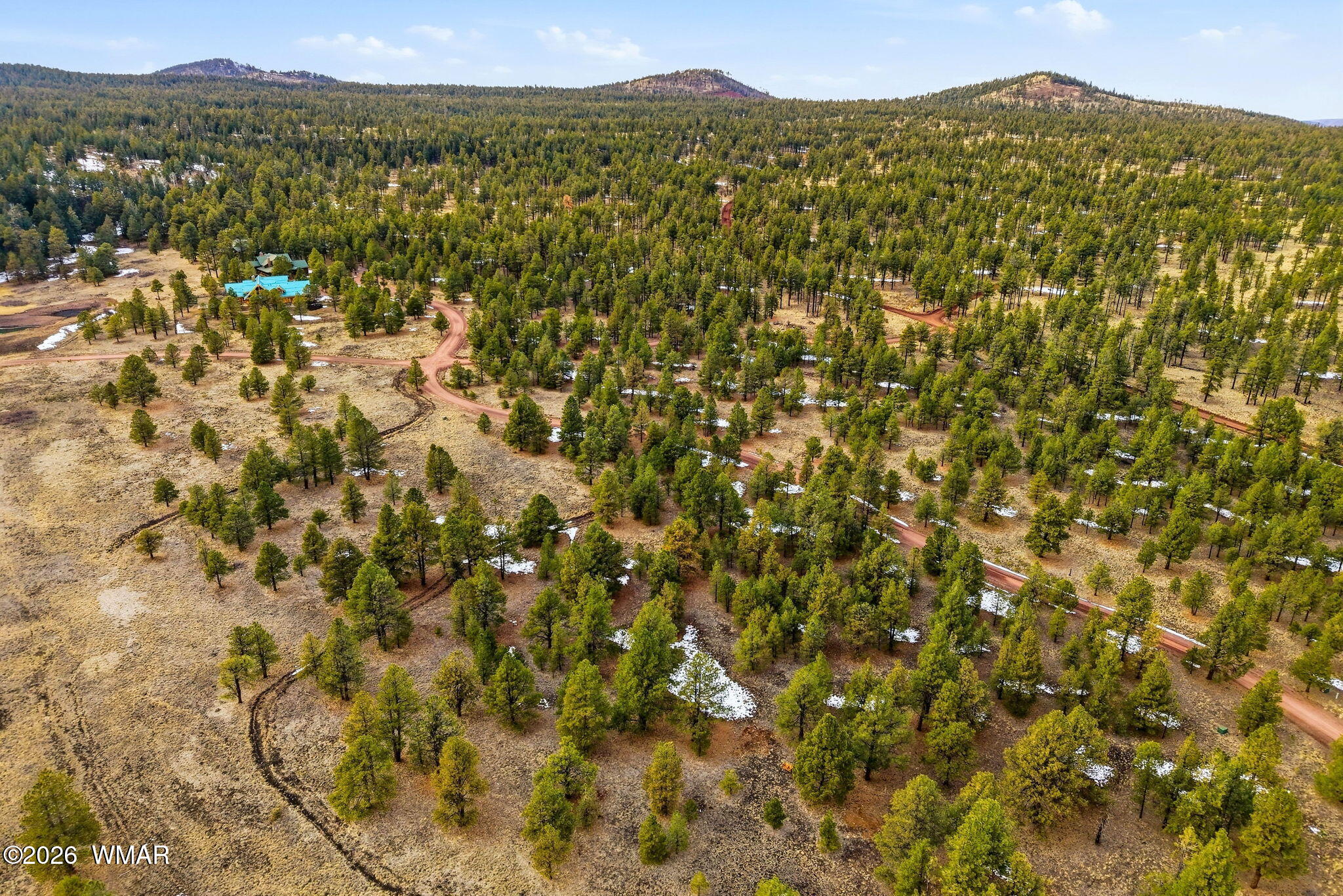 20 County Road Greer, AZ 85927 - Photo 6 of 14 a view of a field with a mountain in the background