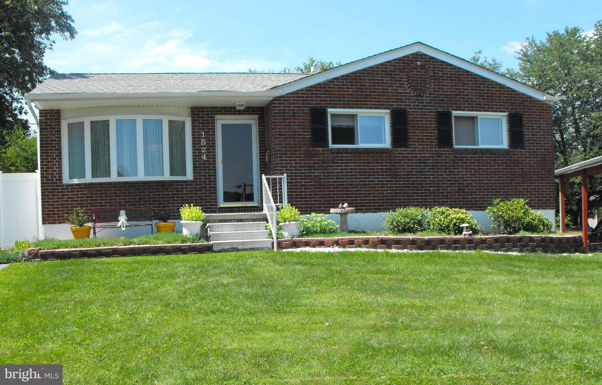 1524 National Road Baltimore, MD 21237 - Photo 1 of 21 Brick Front With Great Front Lawn