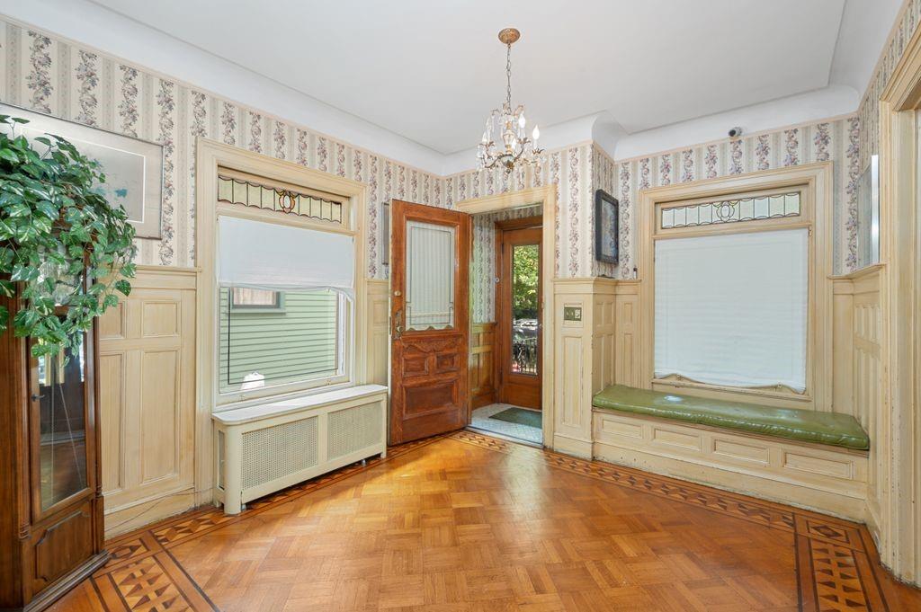 475 Argyle Road Brooklyn, NY 11218 - Photo 6 of 35 a view of an entryway with a window