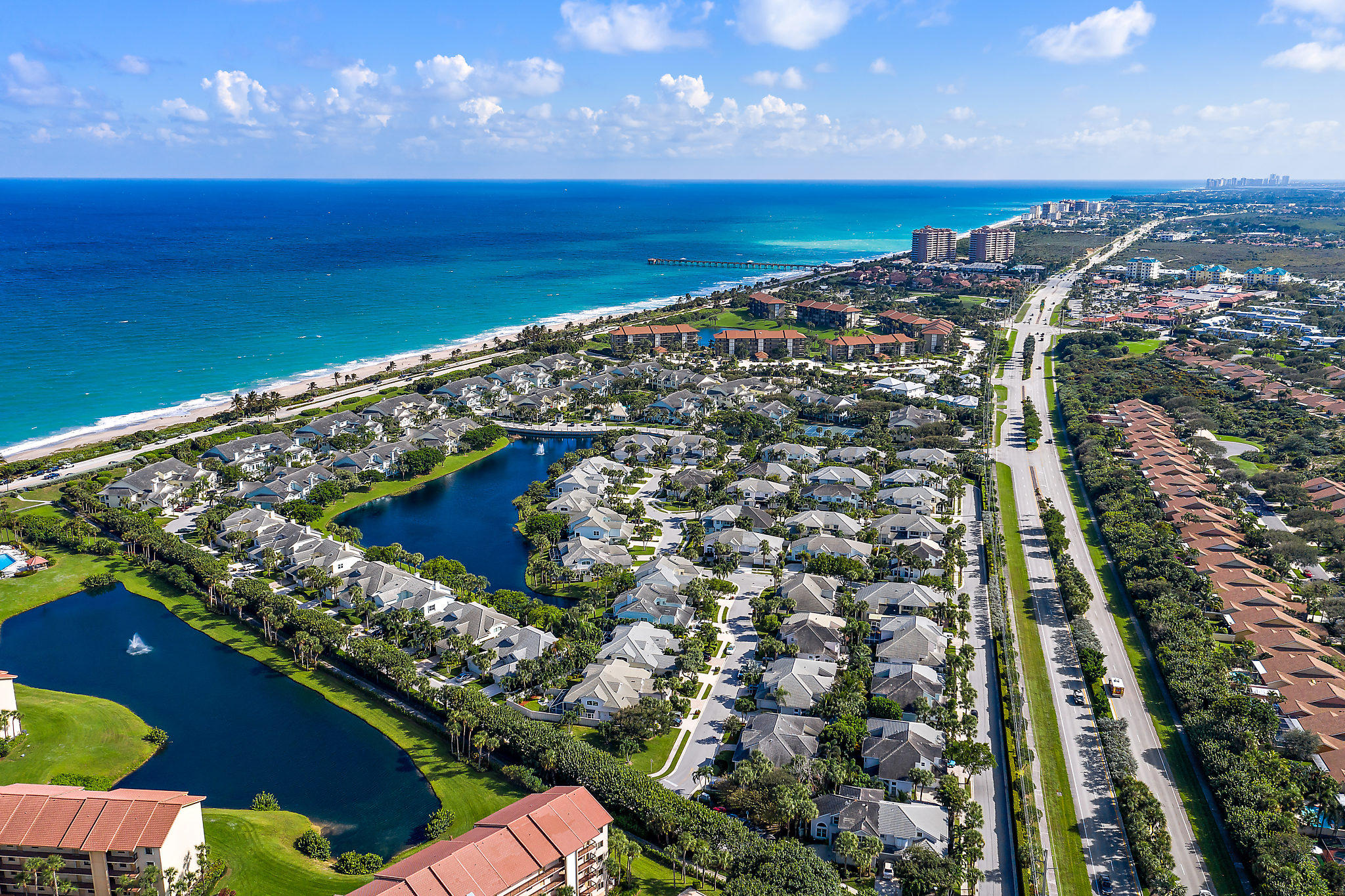 1906 Mainsail Circle Jupiter, FL 33477 - Photo 32 of 34 Sea Colony Aerial south