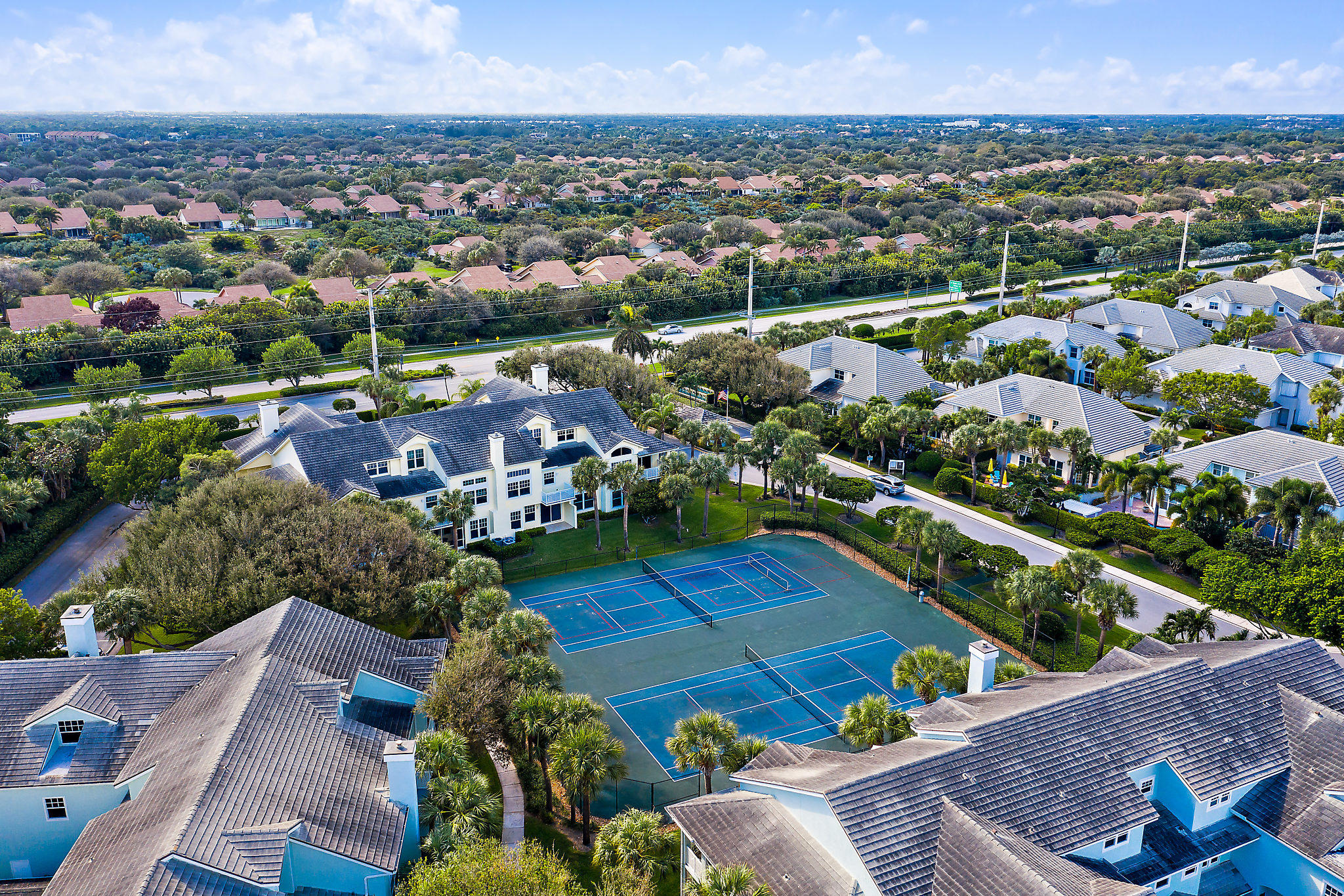 1906 Mainsail Circle Jupiter, FL 33477 - Photo 34 of 34 Sea Colony Aerial Tennis