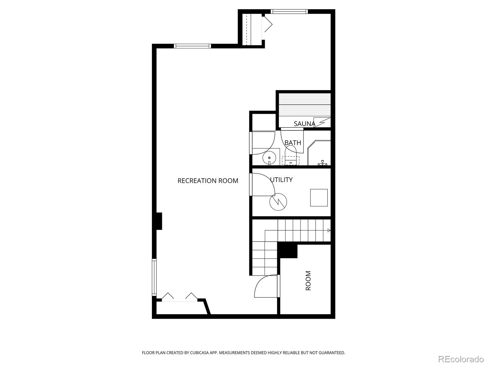 9372 Prairie View Drive Highlands Ranch, CO 80126 - Photo 48 of 50 a picture of a floor plan