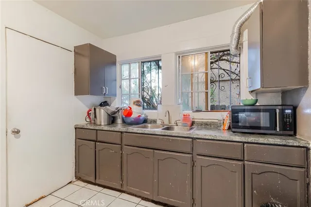 a room with storage and utility