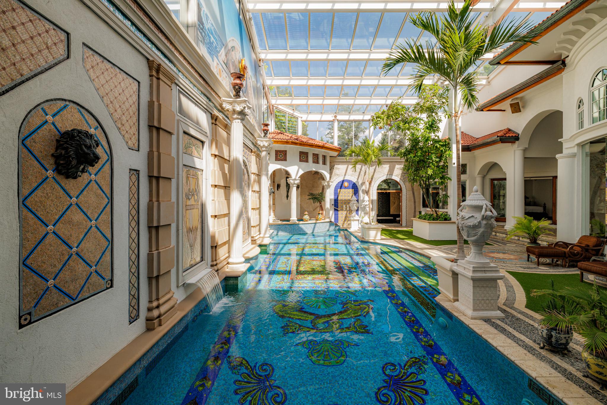 9101 River Road Potomac, MD 20854 - Photo 17 of 50 Fully enclosed glass atrium