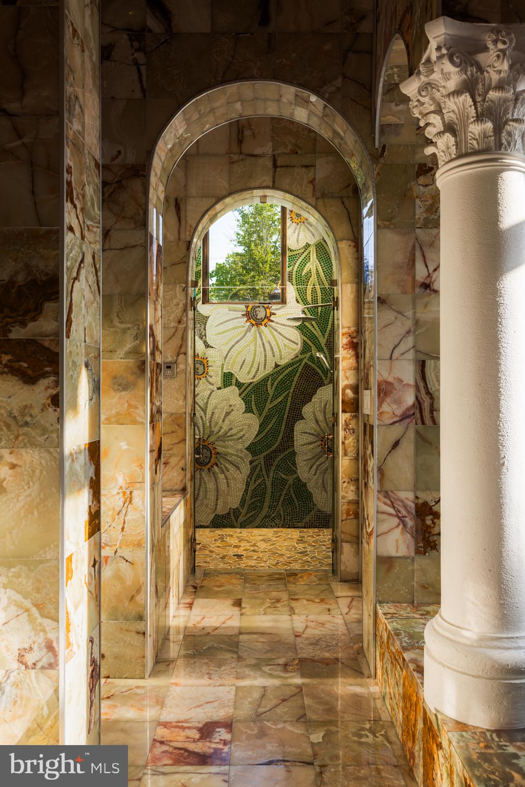 9101 River Road Potomac, MD 20854 - Photo 36 of 50 Arched hallway