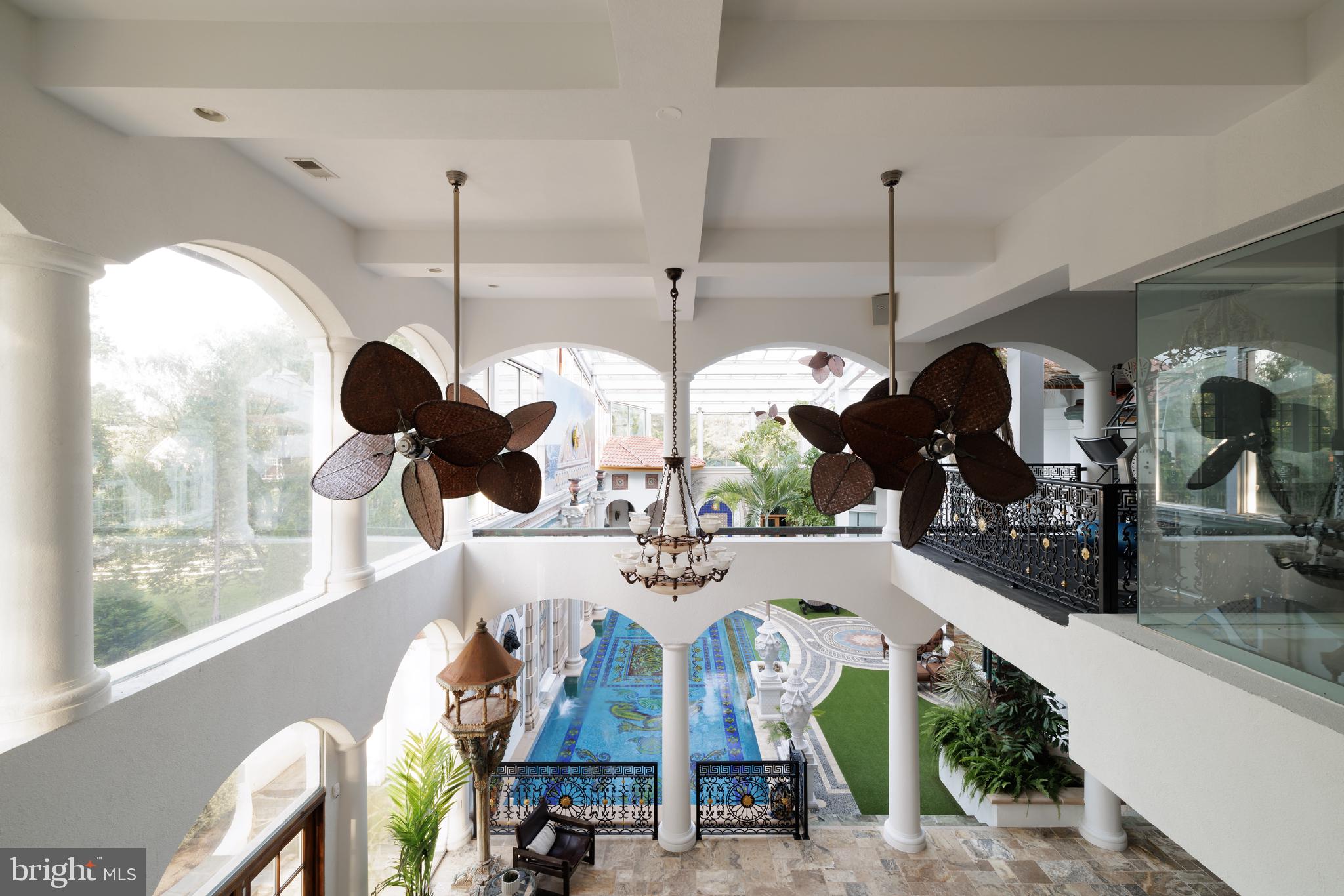 9101 River Road Potomac, MD 20854 - Photo 40 of 50 Second floor view to the sunroom below