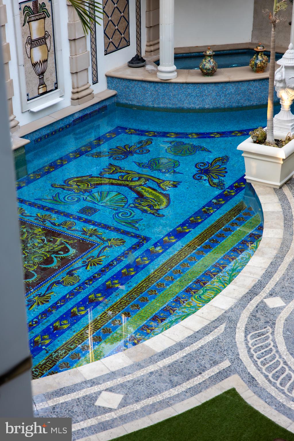 9101 River Road Potomac, MD 20854 - Photo 41 of 50 Atrium pool