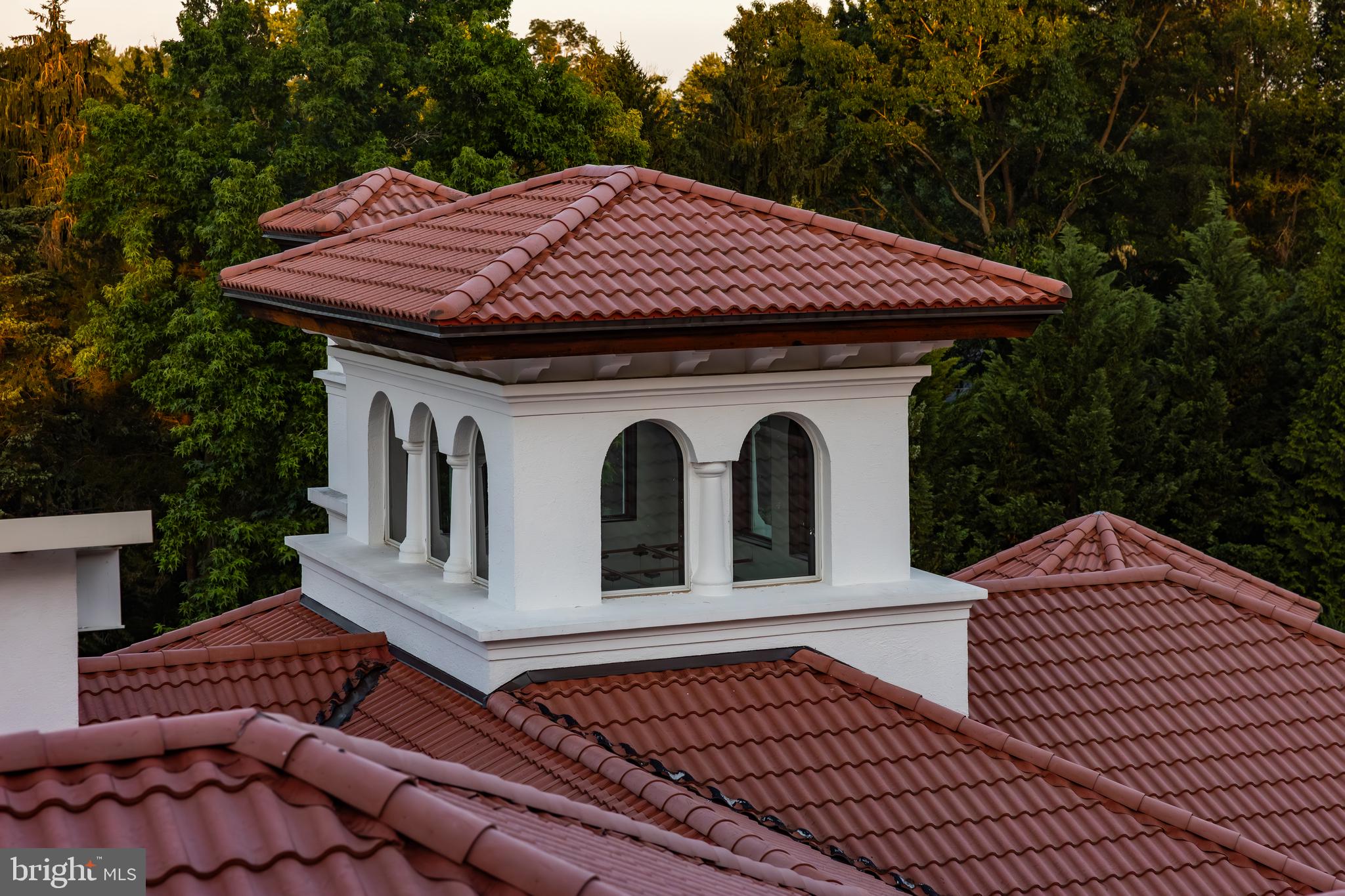 9101 River Road Potomac, MD 20854 - Photo 44 of 50 Red-clay tile roof