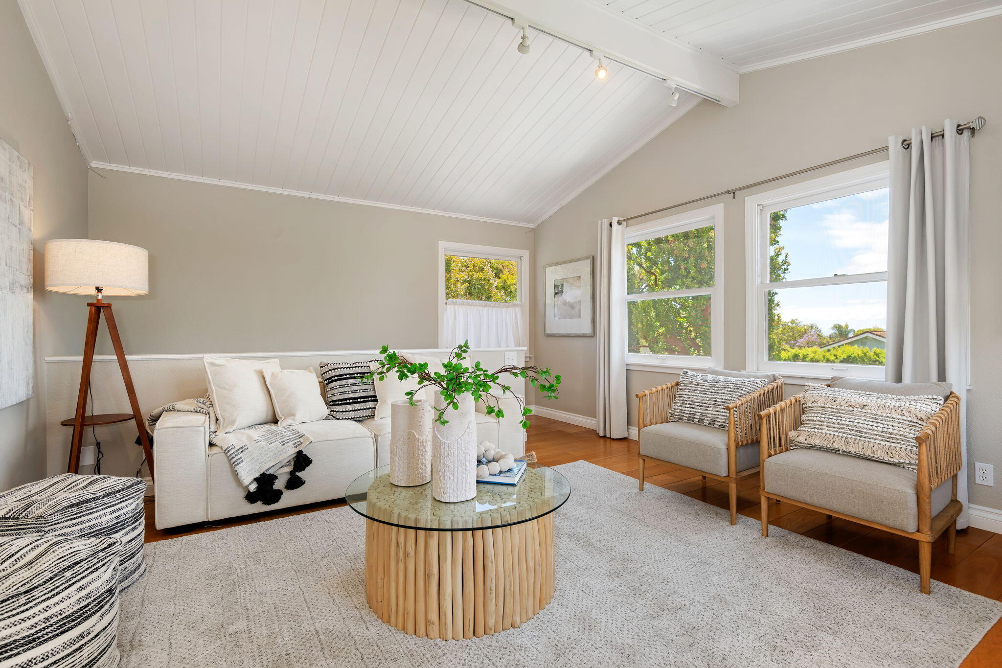2129 Red Rose Way Santa Barbara, CA 93109 - Photo 13 of 44 a living room with furniture and a large window