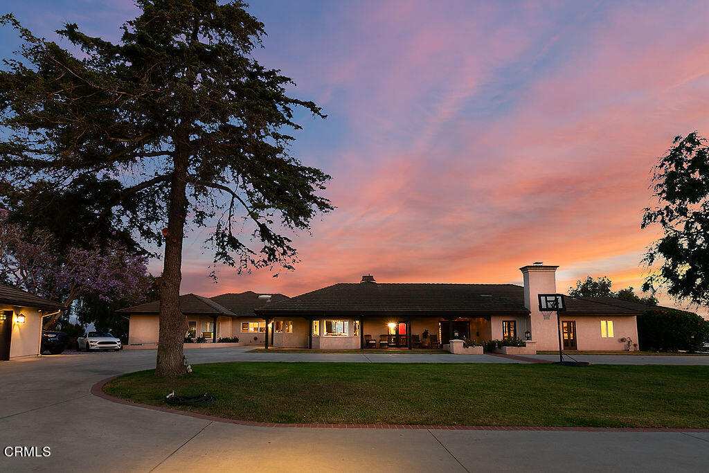 a view of building with outdoor space