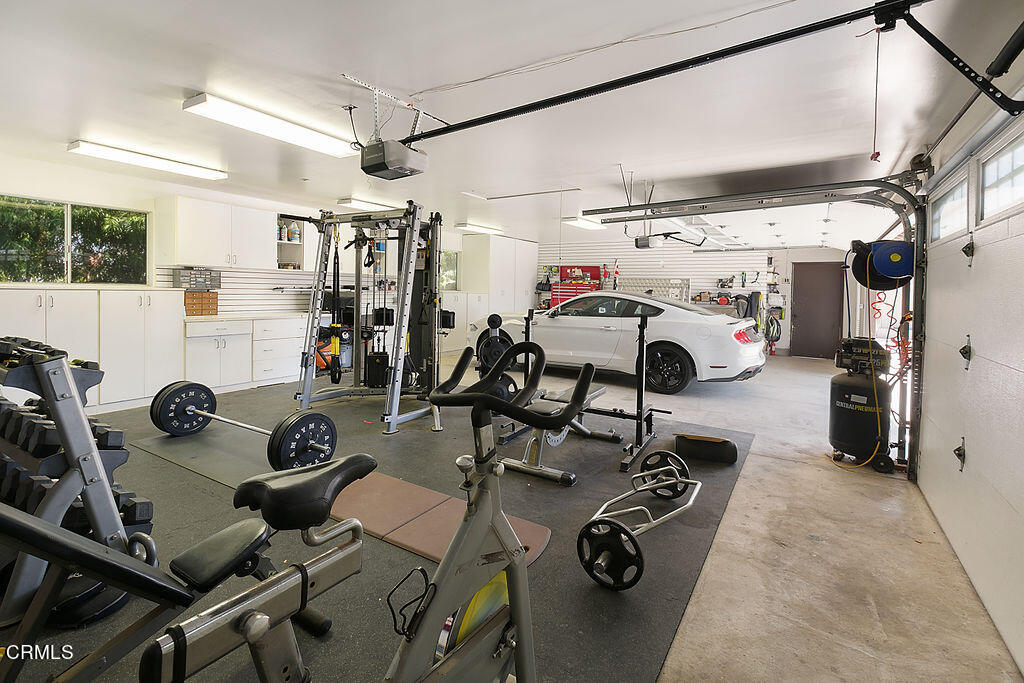 95 Avocado Place Camarillo, CA 93010 - Photo 61 of 74 a view of a room with gym equipment