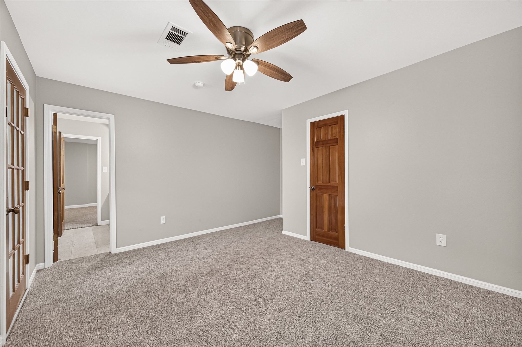 16806 Deep Pines Drive Spring, TX 77379 - Photo 23 of 34 2nd Bedroom with Exterior Balcony