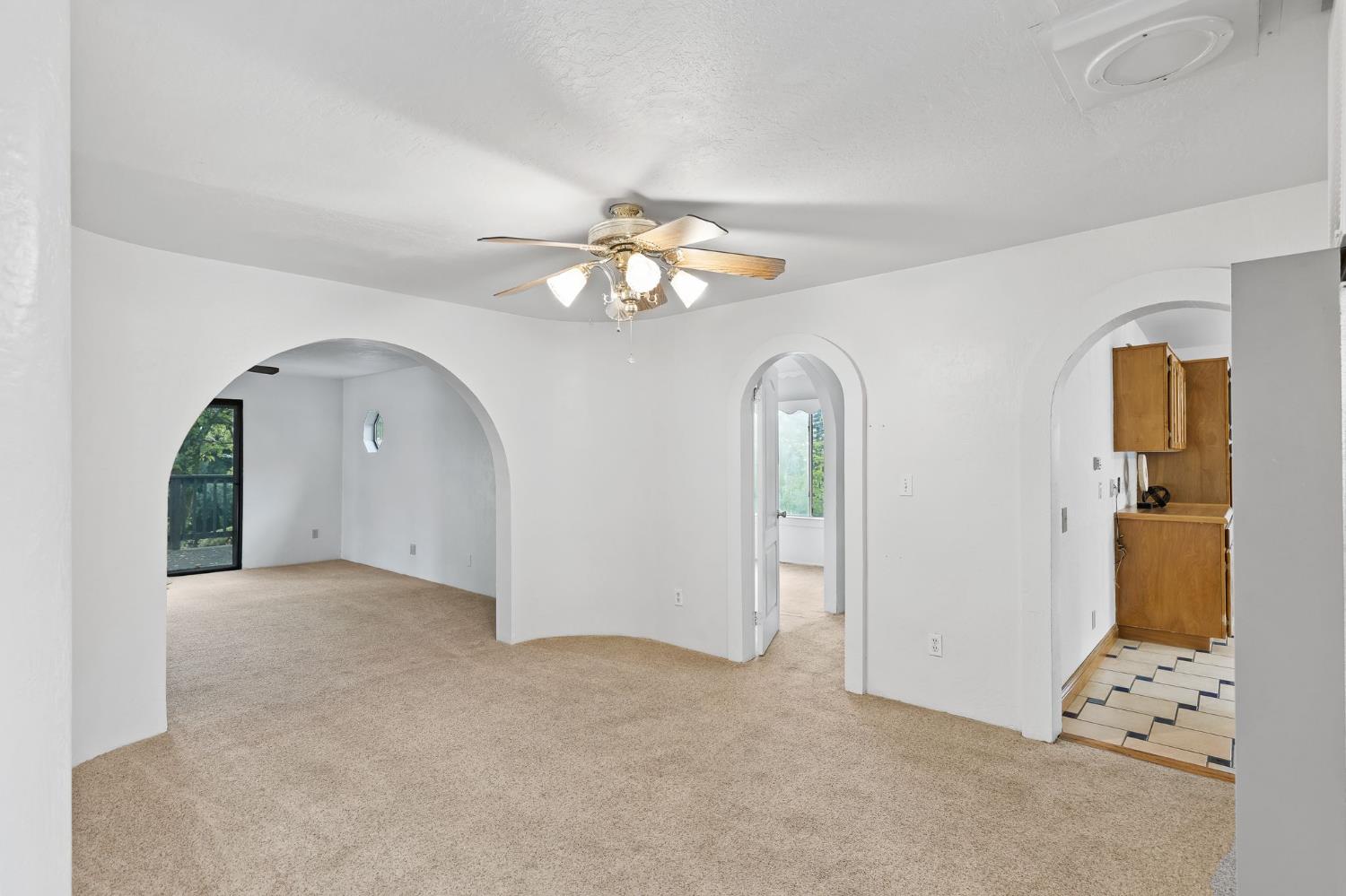 225 Flood Road Auburn, CA 95603 - Photo 6 of 30 a view of a chandelier fan and entryway