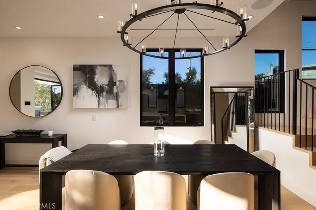a view of a livingroom with furniture and front door