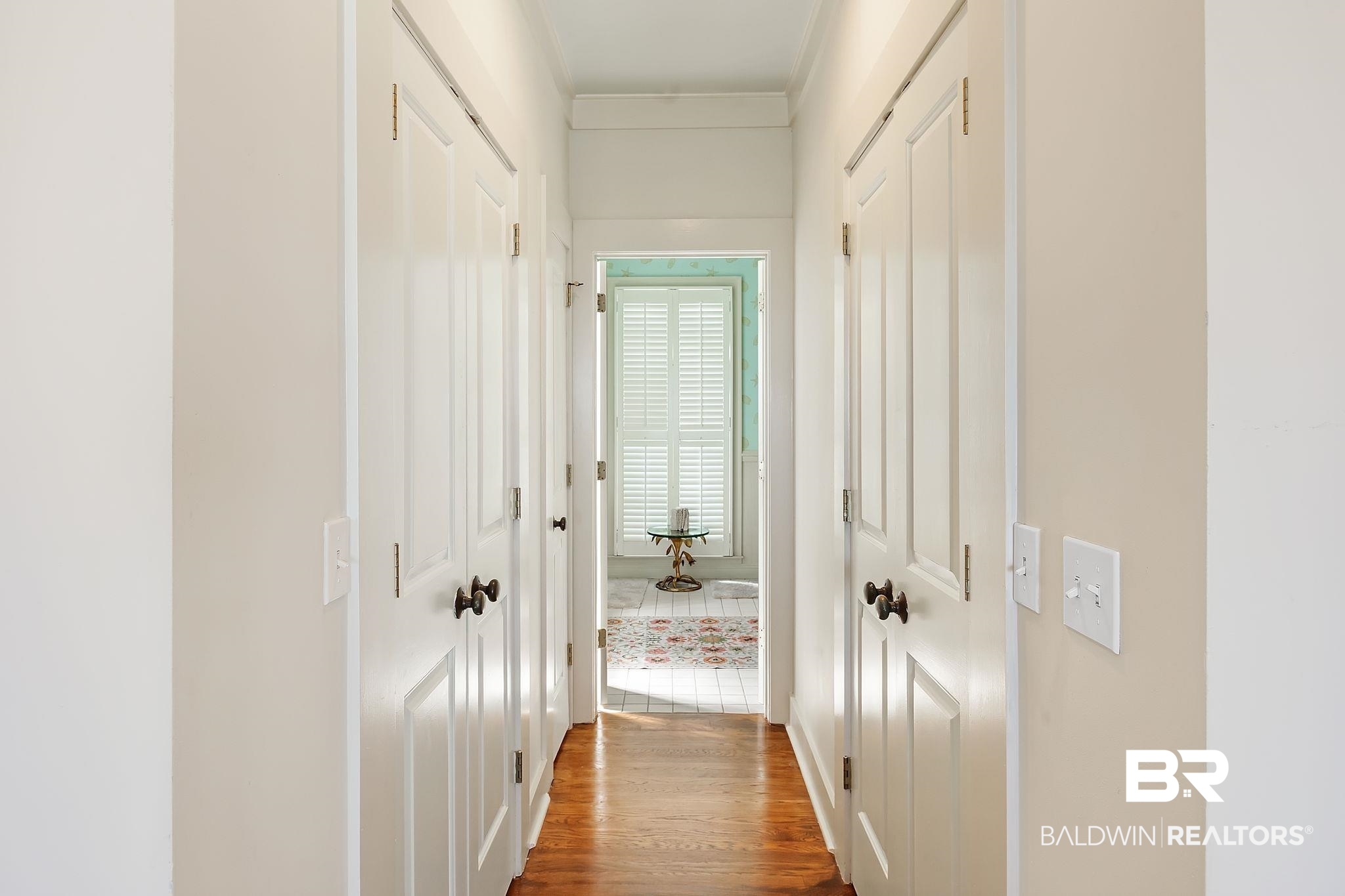 6434 County Road 95 Elberta, AL 36530 - Photo 22 of 99 Hall with wood finished floors and ornamental molding
