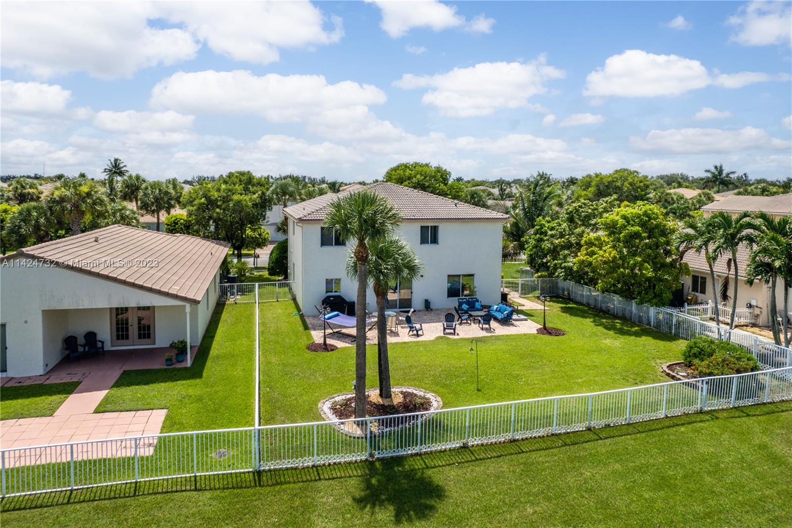 Silver Falls Miramar, FL 33027 - Photo 43 of 49 a view of a swimming pool and a yard