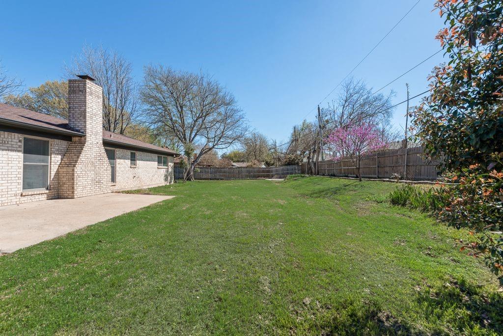 1532 Augusta Road Benbrook, TX 76126 - Photo 29 of 31 Fenced backyard with a patio