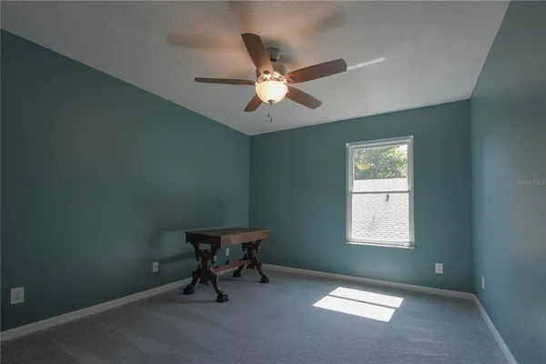 a workspace with a window