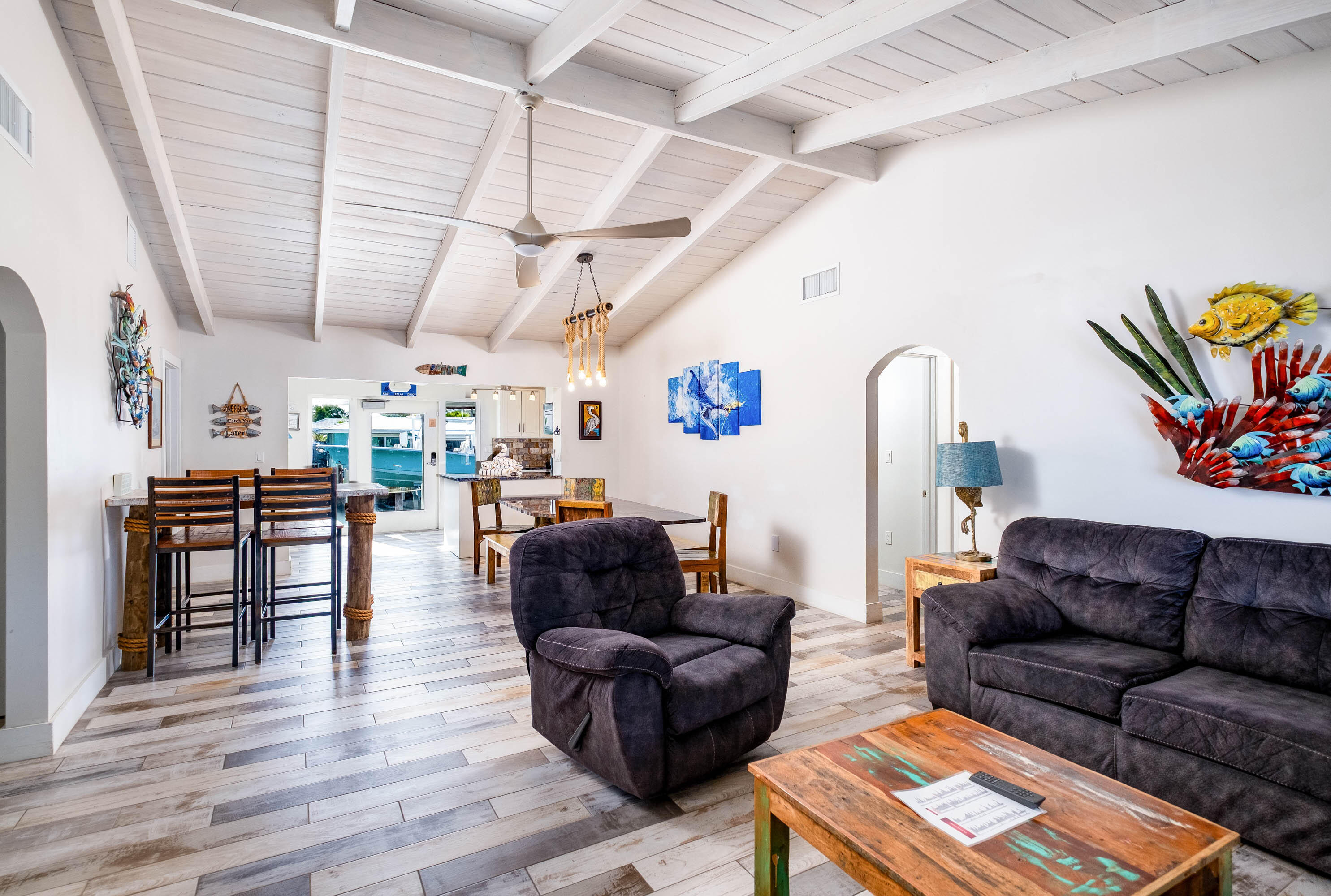 900 101st Street Marathon, FL 33050 - Photo 29 of 64 a living room with furniture and wooden floor