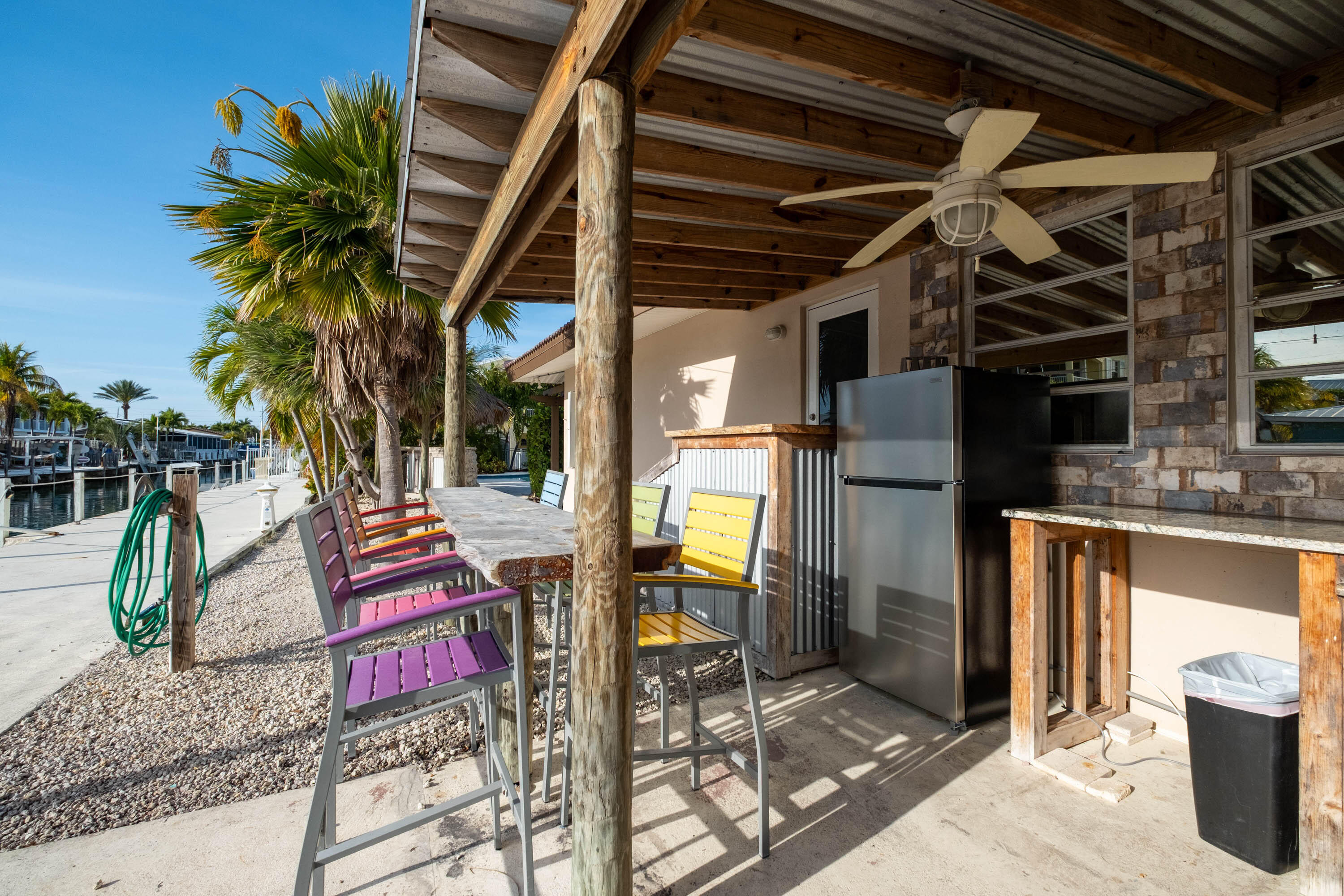 900 101st Street Marathon, FL 33050 - Photo 8 of 64 a backyard of a house with seating space