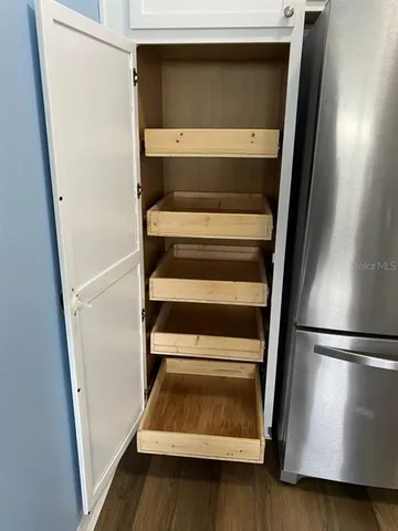 wooden floor in an empty room