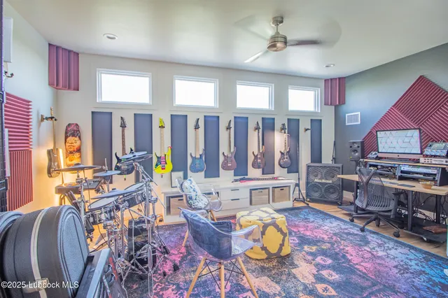 a view of a swimming pool with a yard