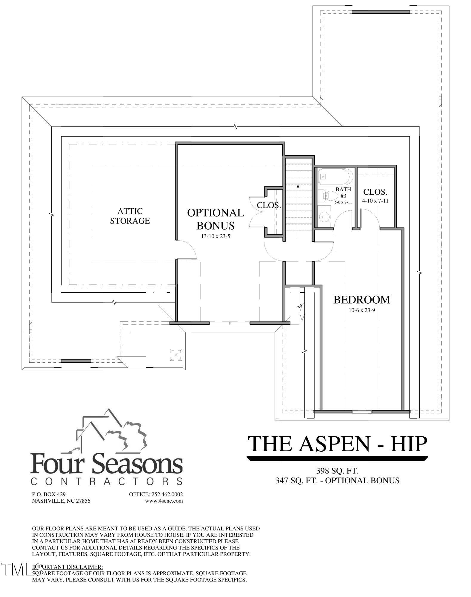 1148 Green Road Spring Hope, NC 27882 - Photo 37 of 37 Aspen Hip Marketing 2nd Floor w Bonus Cr