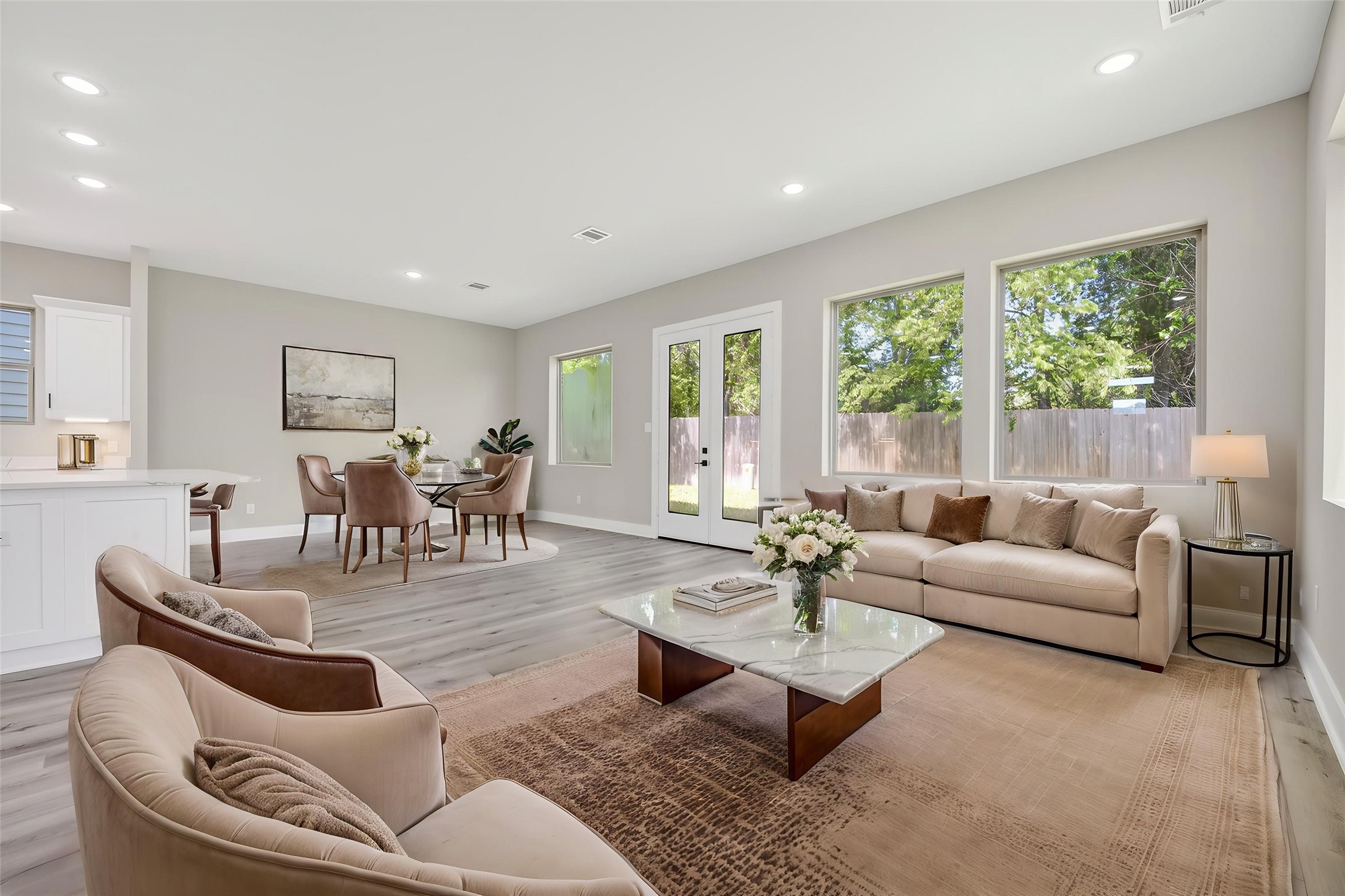 4902 Wunder Way Houston, TX 77069 - Photo 41 of 41 a living room with furniture and a large window