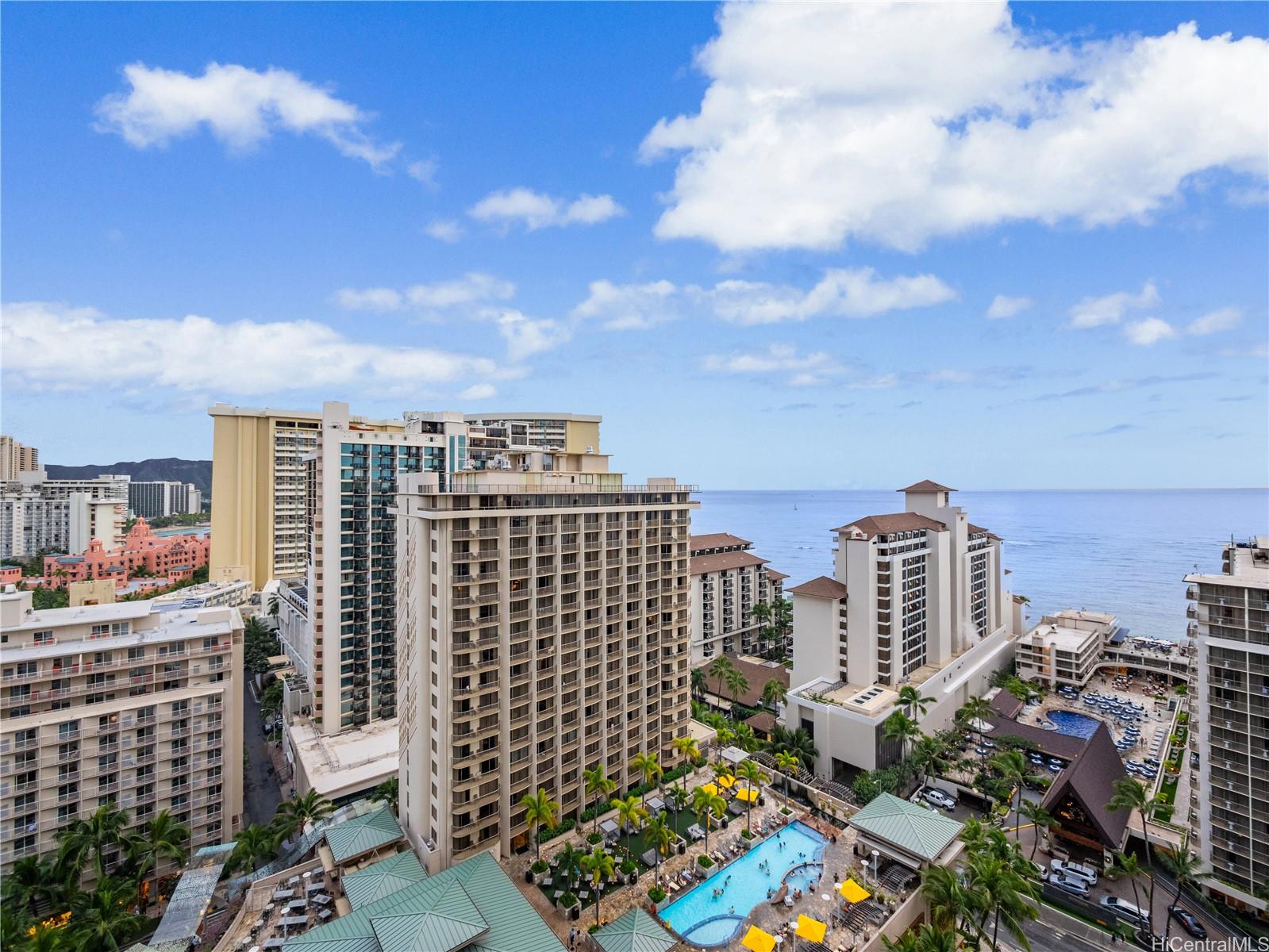 223 Saratoga Road, Unit 1906 Honolulu, HI 96815 - Photo 12 of 16 a city view with tall buildings