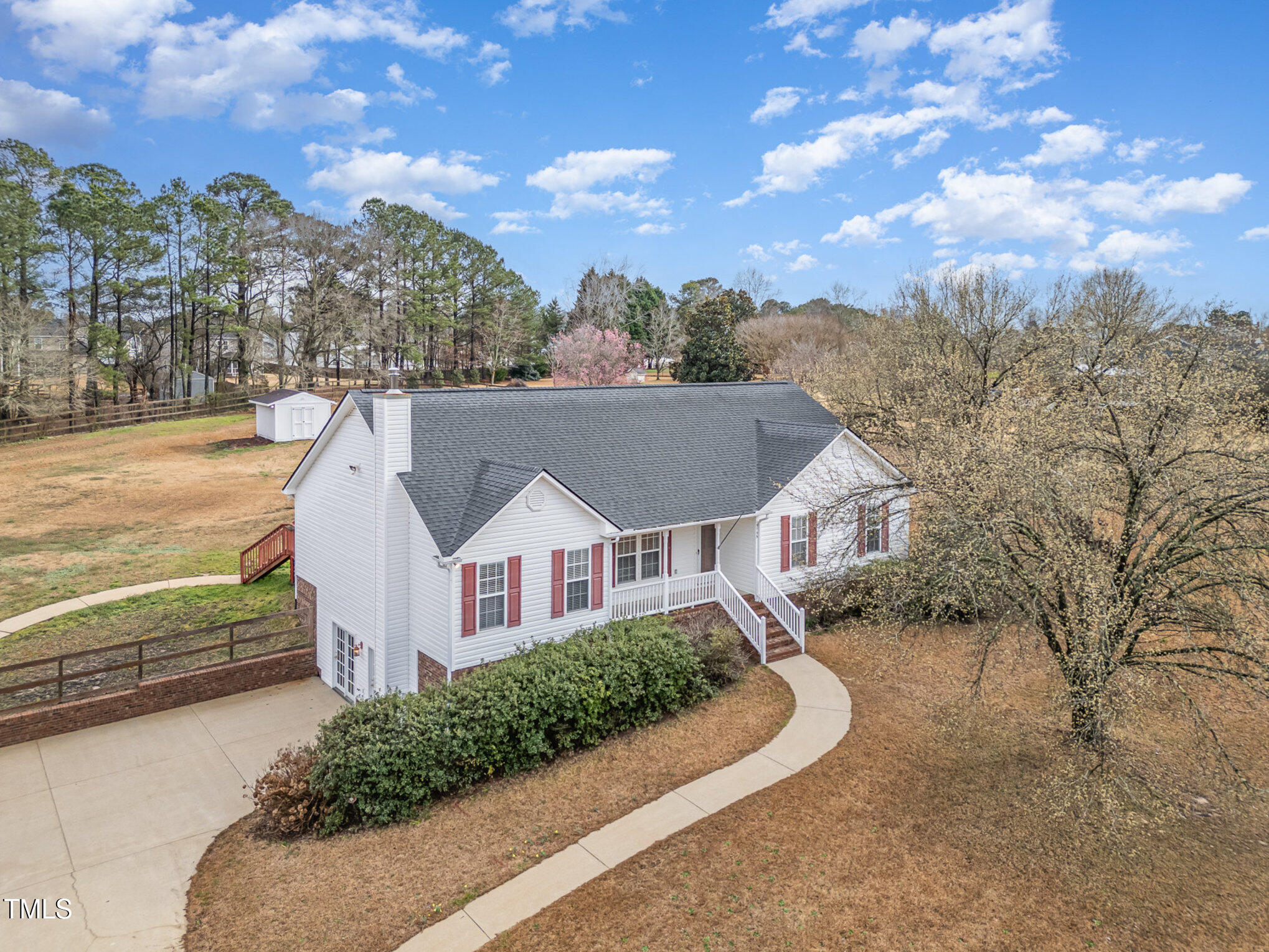 3733 Polenta Road Clayton, NC 27520 - Photo 1 of 51 a view of a house with a yard