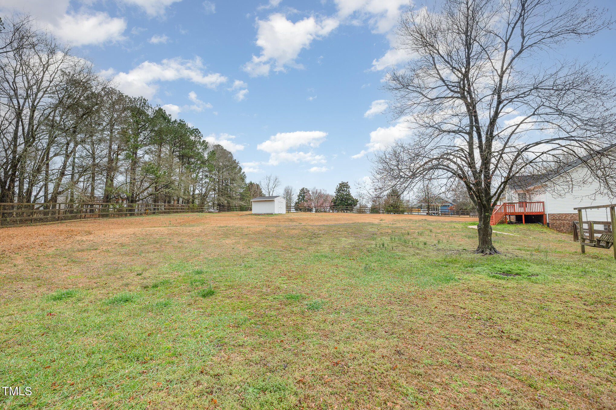 3733 Polenta Road Clayton, NC 27520 - Photo 39 of 51 a view of yard with tree s