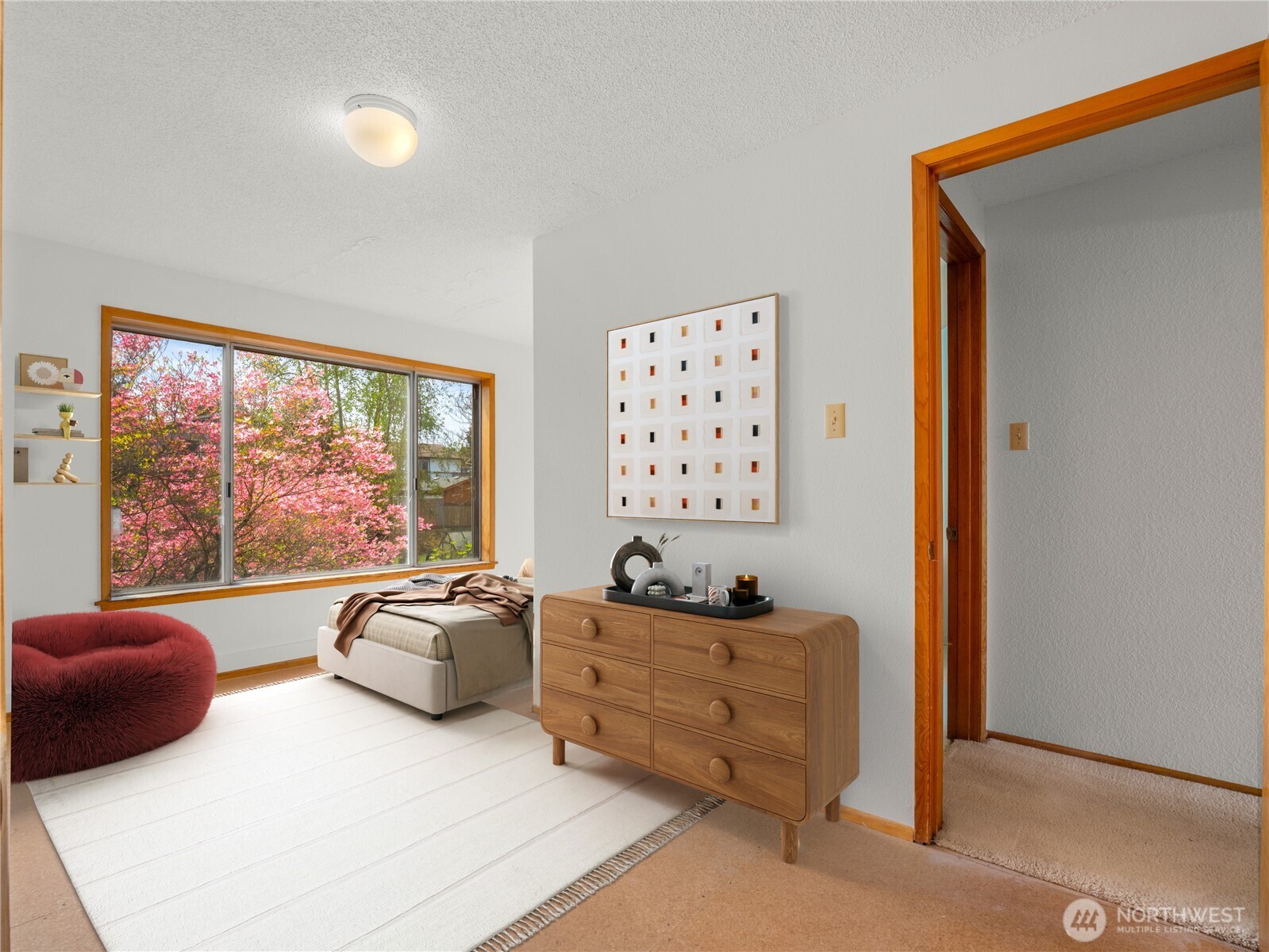 5704 North Ruby Street Tacoma, WA 98407 - Photo 22 of 38 a living room with furniture and large windows