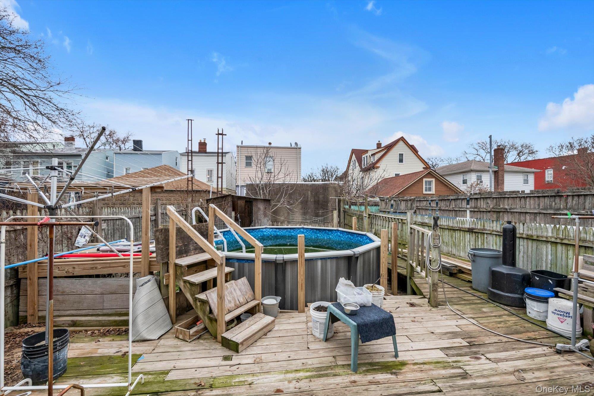 88-35 75th Street Queens, NY 11421 - Photo 9 of 11 a view of a chairs and table on the terrace