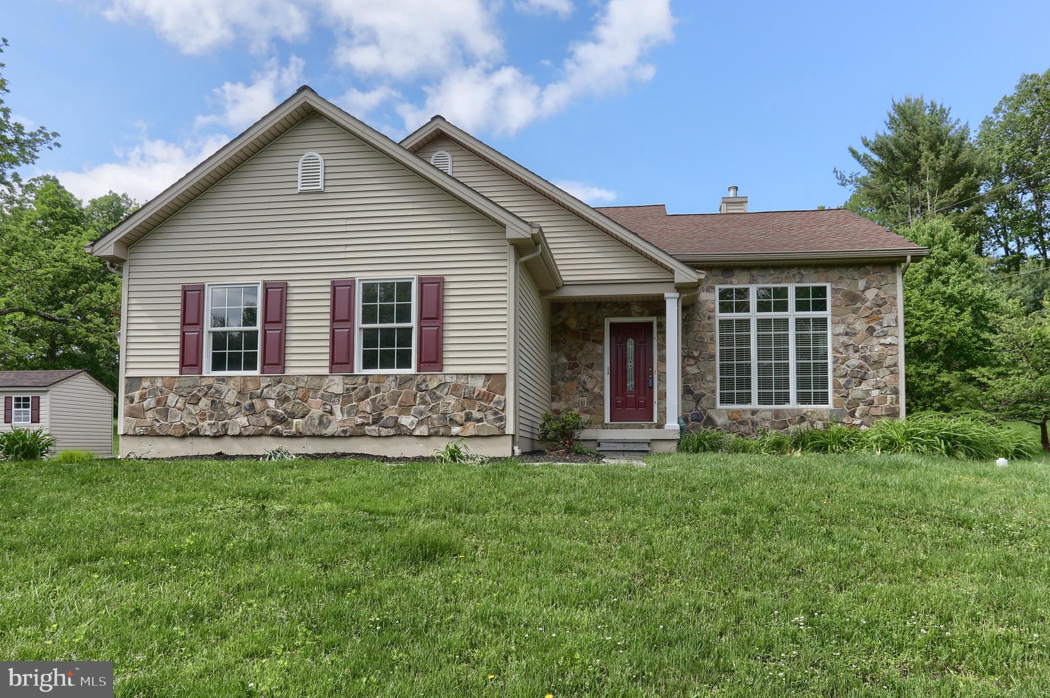 112 Crooked Hill Road Hummelstown, PA 17036 - Photo 1 of 51 a front view of house with yard and green space