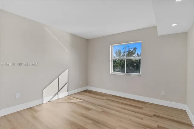 wooden floor in an empty room