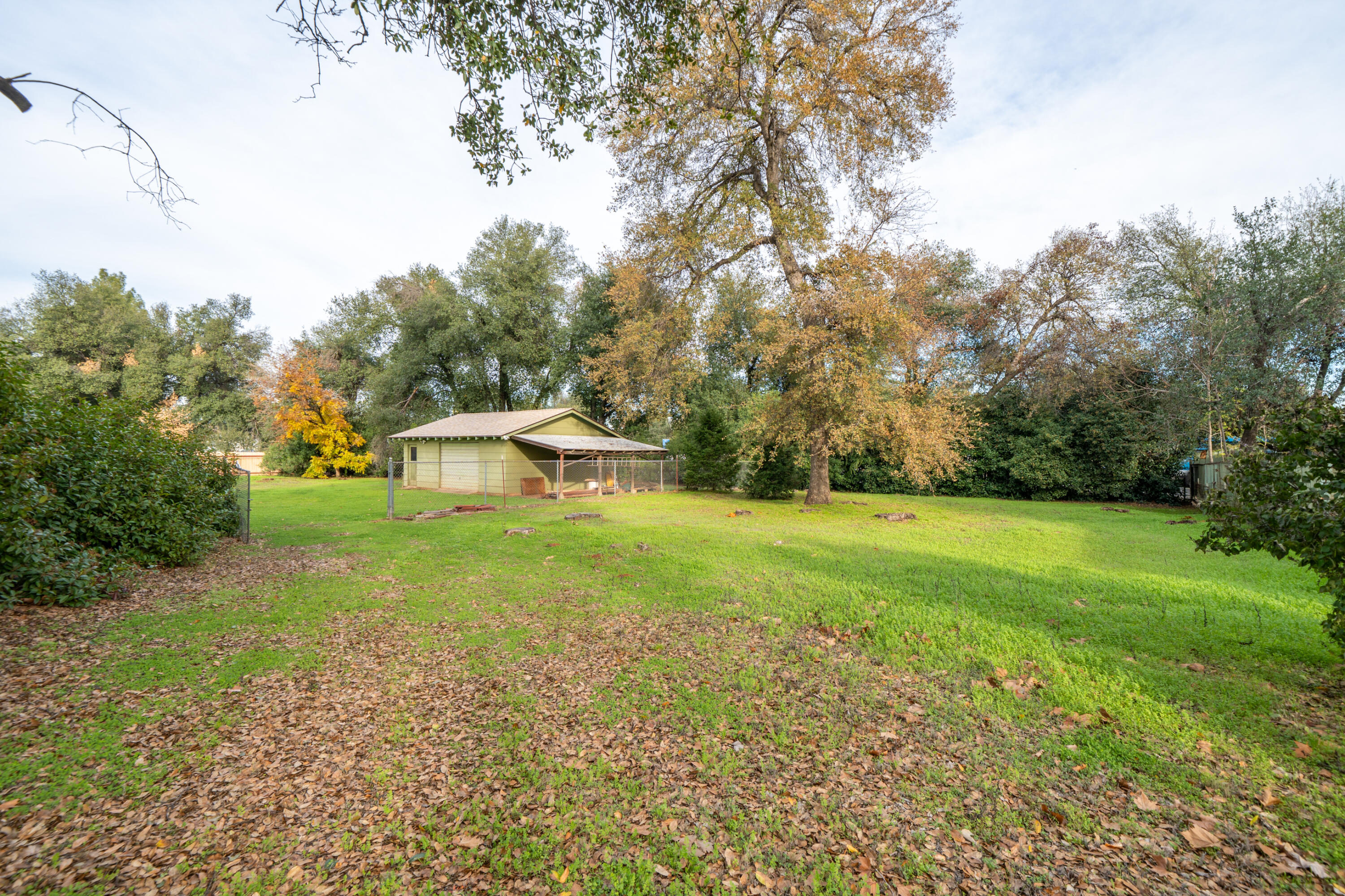 1209 C Street Redding, CA 96002 - Photo 16 of 48 a view of a house with a yard